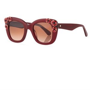 ✨KATE SPADE✨ ‘Drystle’ Flower Trim Sunglasses!!